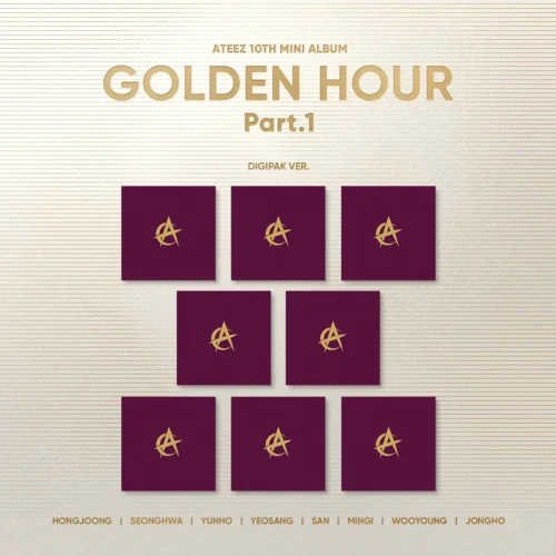 ATEEZ - GOLDEN HOUR : Part.1 (DIGIPACK Ver.) (Random)