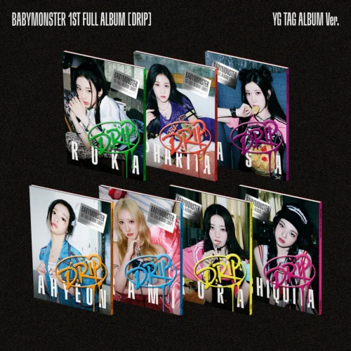 BABYMONSTER - DRIP (YG TAG ALBUM Ver.) (RANDOM)