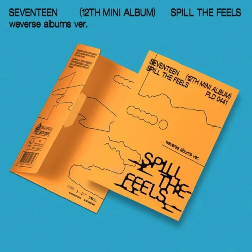 SEVENTEEN - 12th Mini Album SPILL THE FEELS (Weverse Albums Ver.)