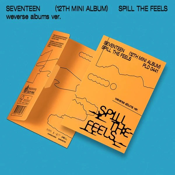 SEVENTEEN - 12th Mini Album SPILL THE FEELS (Weverse Albums Ver.)