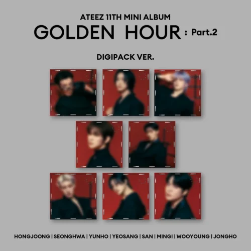 ATEEZ - GOLDEN HOUR : Part.2 (DIGIPACK Ver.) (Random)