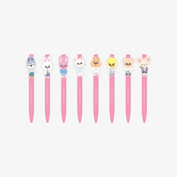 Stray Kids - 5th Fanmeeting 'SKZ 5'CLOCK' OFFICIAL MERCH [SKZOO CHARACTER GEL PEN] [PRE-ORDER]