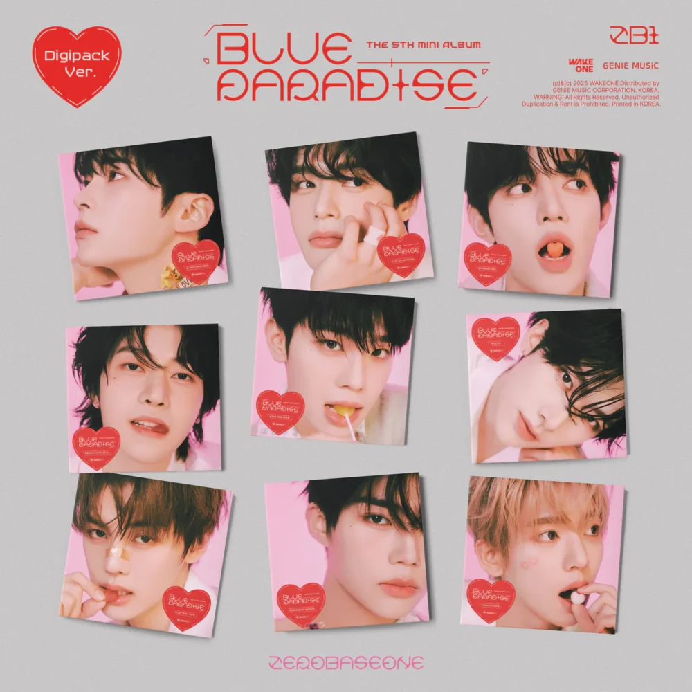 ZEROBASEONE - BLUE PARADISE (Digipack Ver.) (Random) [PRE-ORDER]
