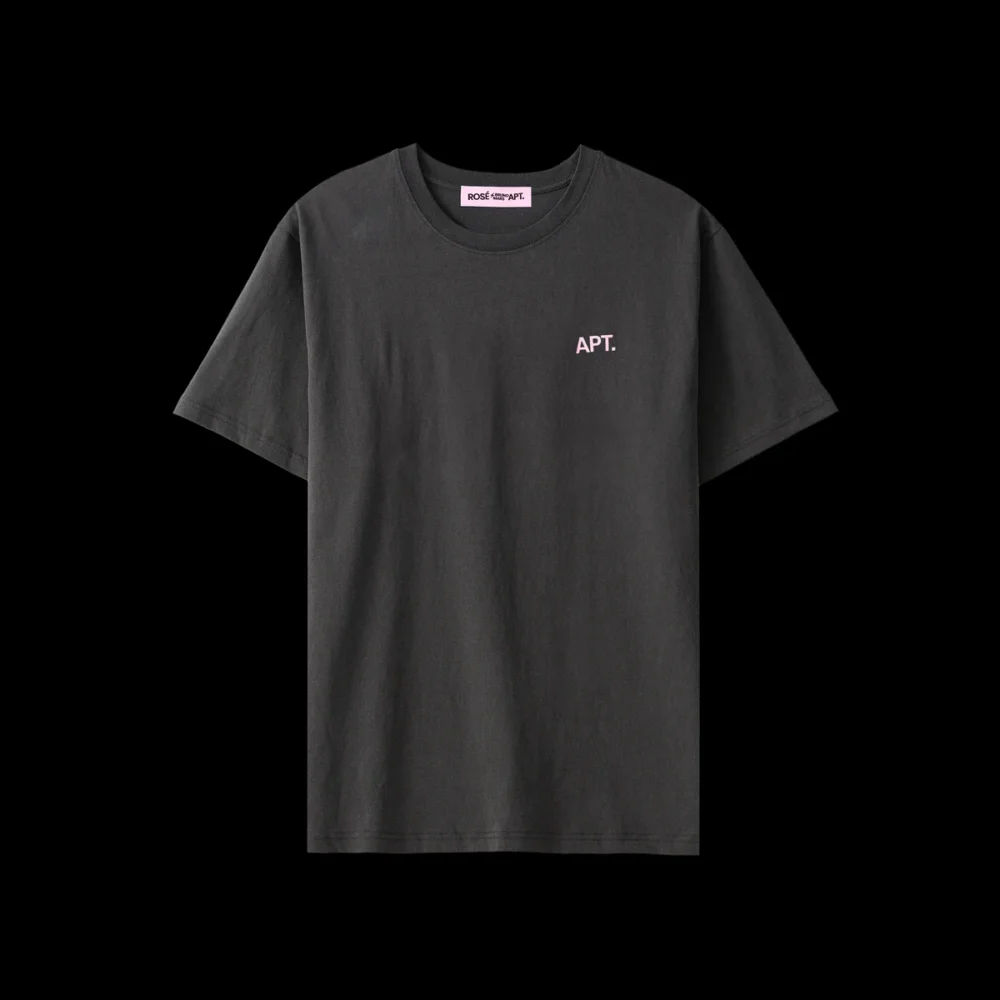 ROSÉ (BLACKPINK) - 'rosie' OFFICIAL MD [APT. T-SHIRT_DARK GRAY] [PRE-ORDER]