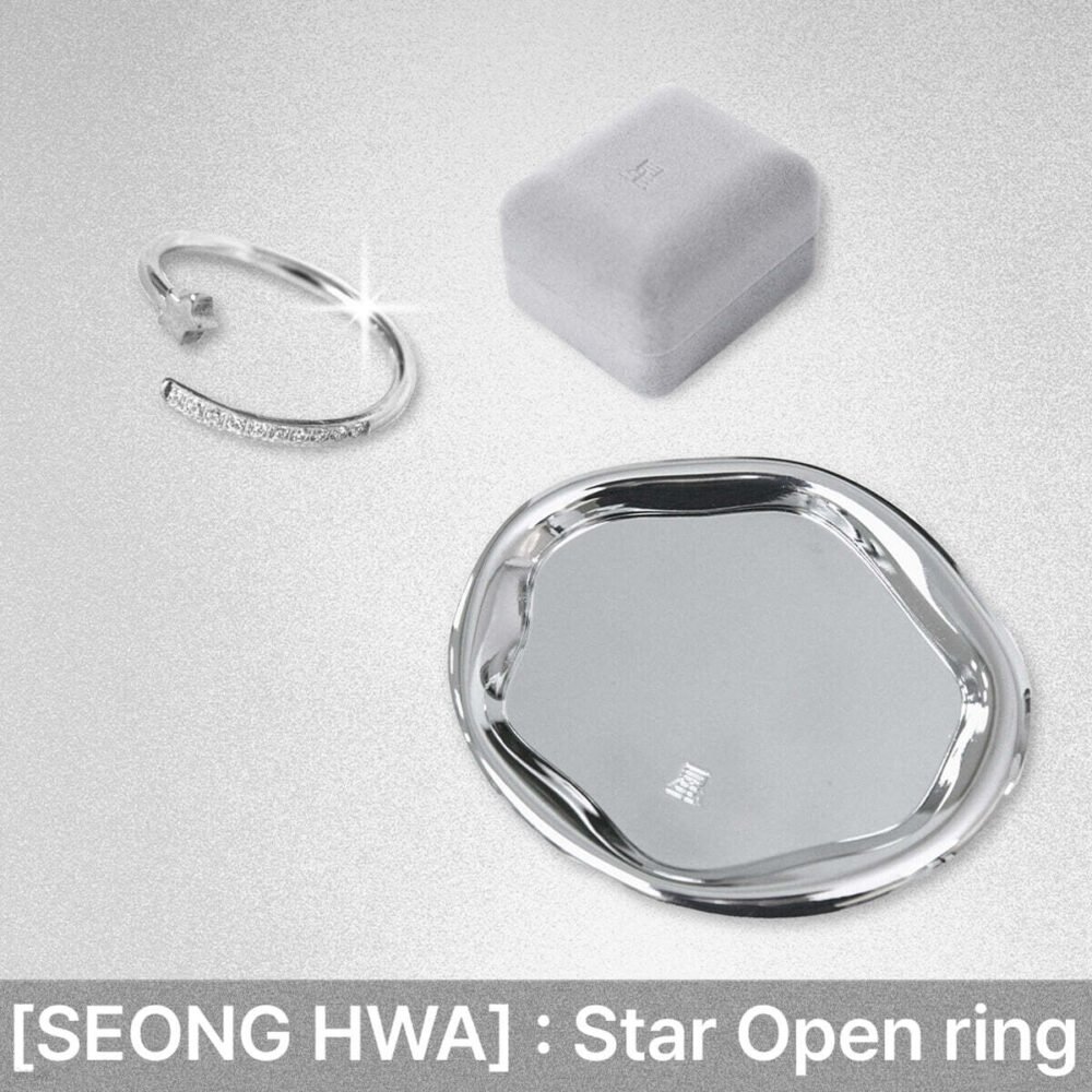 SEONGHWA (ATEEZ) - 2025 BIRTHDAY OFFICIAL MD [[SEONGHWA] : Star Open ring] [PRE-ORDER]