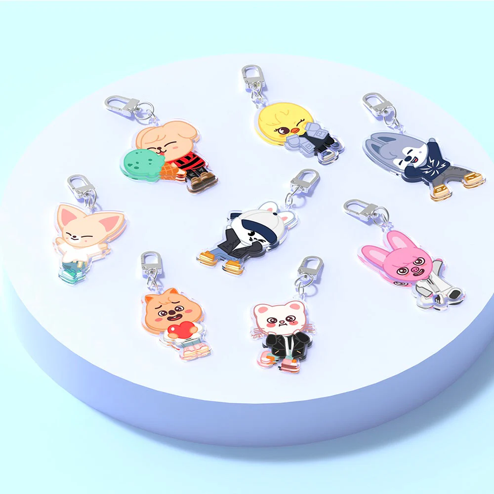 [Stray Kids X SLBS] SKZOO NFC Theme Keyring