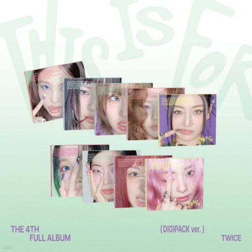 TWICE - 4th Full Album THIS IS FOR CONFETTI (DIGIPACK Ver.) (Random Ver.)
