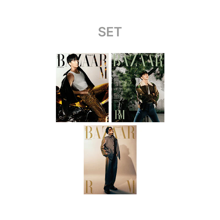 [PRE-ORDER] HARPER'S BAZAAR KOREA MAGAZINE 2025.09 (COVER : BTS RM)