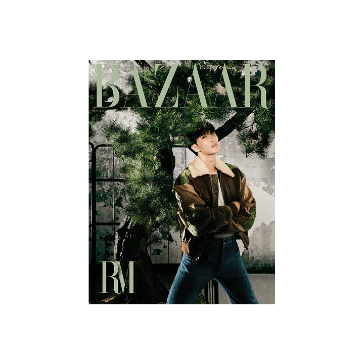 [PRE-ORDER] HARPER'S BAZAAR KOREA MAGAZINE 2025.09 (COVER : BTS RM)