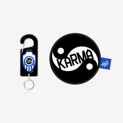 [PRE-ORDER] Stray Kids - [KARMA POP-UP] ACRYLIC CARABINER & BALL POUCH SET