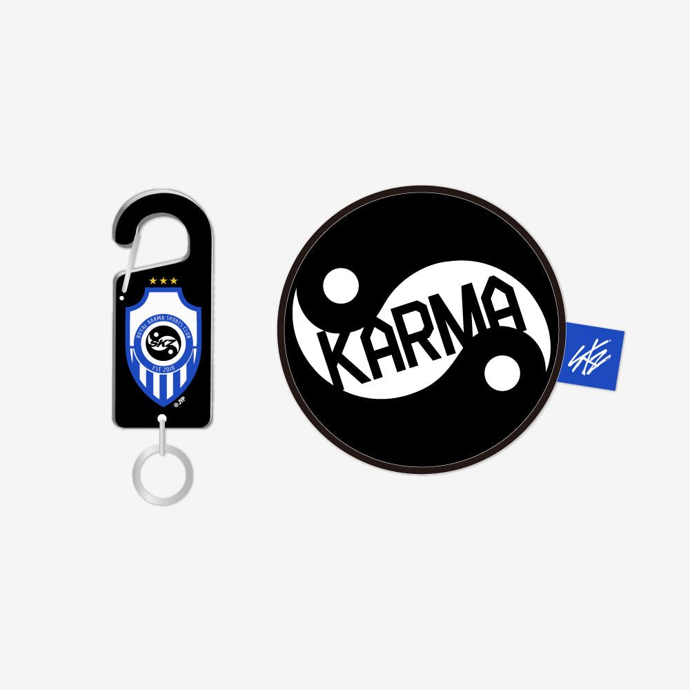 [PRE-ORDER] Stray Kids - [KARMA POP-UP] ACRYLIC CARABINER & BALL POUCH SET