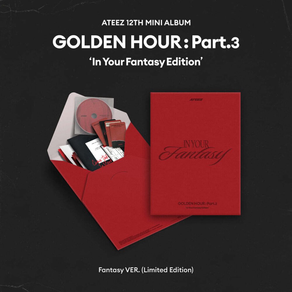 [PRE-ORDER] ATEEZ - 12th Mini Album GOLDEN HOUR : Part.3 'In Your Fantasy Edition' (POCAALBUM) (Fantasy Ver.)