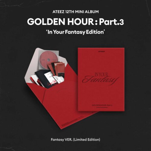[PRE-ORDER] ATEEZ - 12th Mini Album GOLDEN HOUR : Part.3 'In Your Fantasy Edition' (POCAALBUM) (Fantasy Ver.)