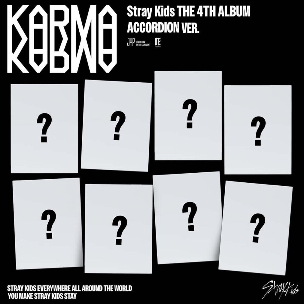 [PRE-ORDER] Stray Kids - The 4th Album KARMA (ACCORDION Ver.)