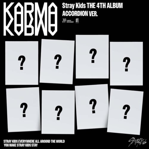 [PRE-ORDER] Stray Kids - The 4th Album KARMA (ACCORDION Ver.)