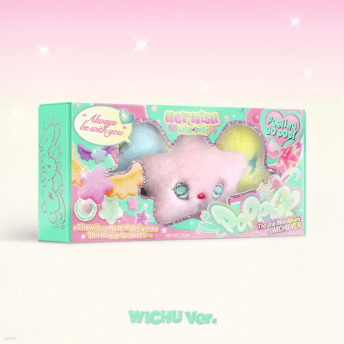 NCT WISH - 2nd Mini Album poppop (Pink WICHU Ver.) (Smart Album)