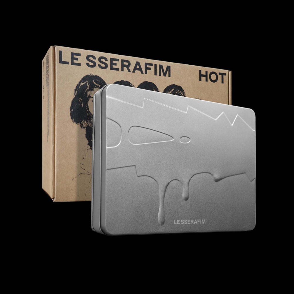 LE SSERAFIM - 5th Mini Album HOT (TIN CASE Ver.)