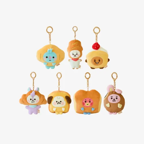 BT21 BABY BAKERY SHOP PLUSH KEYRING