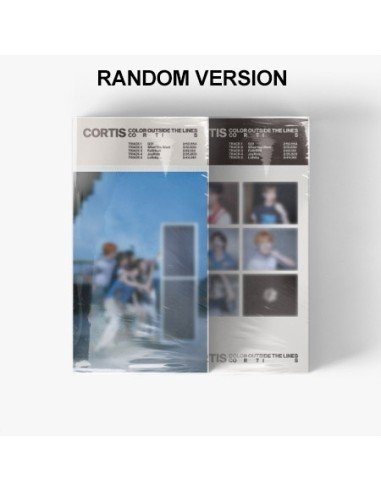 [Smart Album] CORTIS 1st EP Album - COLOR OUTSIDE THE LINES (Random Ver.) Weverse Albums ver.
