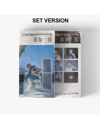 [Smart Album][SET] CORTIS 1st EP Album - COLOR OUTSIDE THE LINES (SET Ver.) 2Weverse Albums ver.