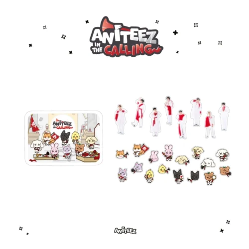 [PRE-ORDER] ATEEZ - [ANITEEZ IN THE CALLING] TIN CASE STICKER SET