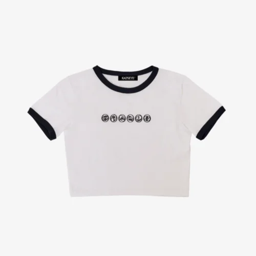 KATSEYE - S/S Cropped Ringer T Shirt