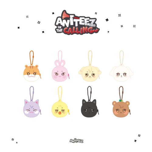 [PRE-ORDER] ATEEZ - [ANITEEZ IN THE CALLING] BACKPACK POUCH KEYRING