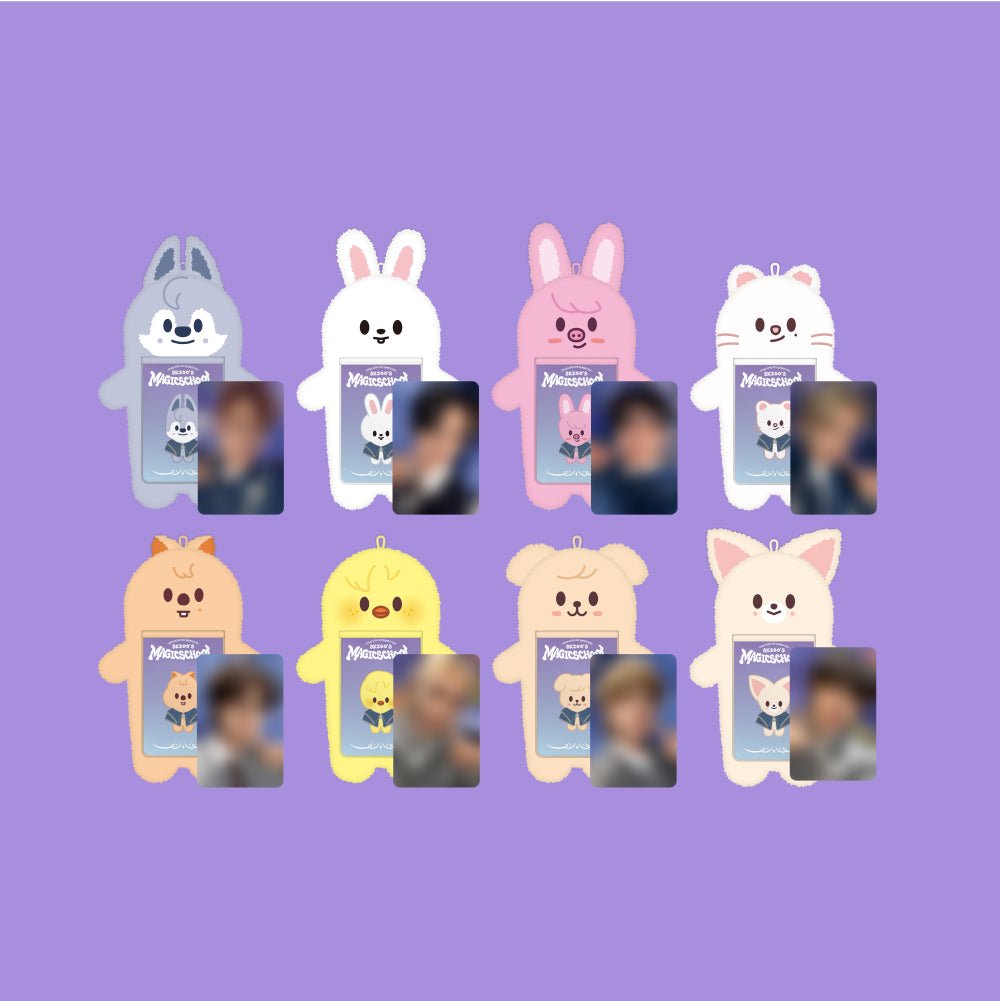 [SKZ'S MAGIC SCHOOL] Stray Kids - SKZOO PHOTOCARD HOLDER PLUSH