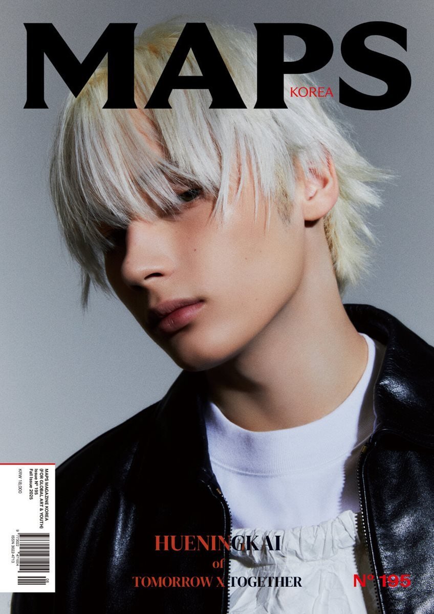 [PRE-ORDER] MAPS KOREA MAGAZINE Vol.195 AUTUMN+WINTER ISSUE (COVER : TXT HUENINGKAI)