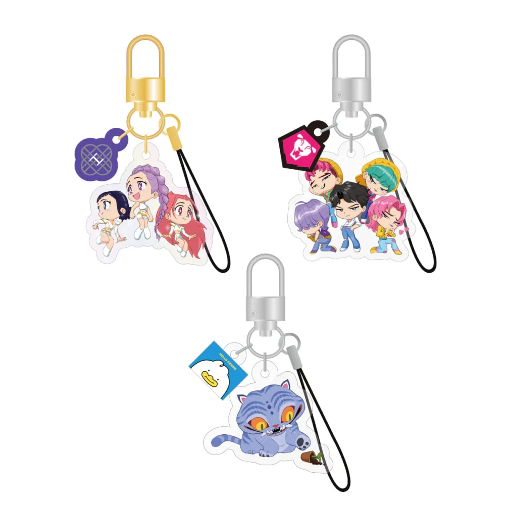 [PRE-ORDER] K-POP DEMON HUNTERS - OFFICIAL LIGHT STICK KEYRING CHARM
