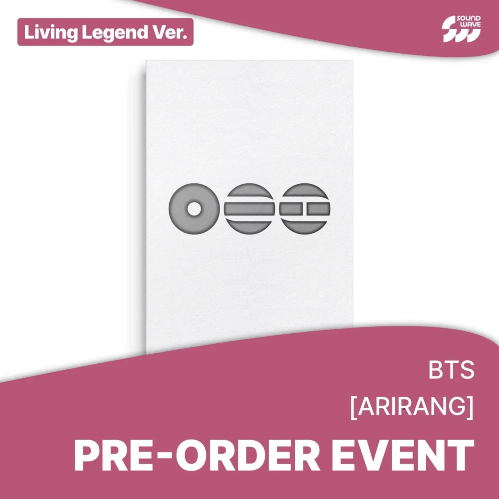 [PRE-ORDER] [SOUNDWAVE POB] BTS - 5th Album ARIRANG (Living Legend Ver.)