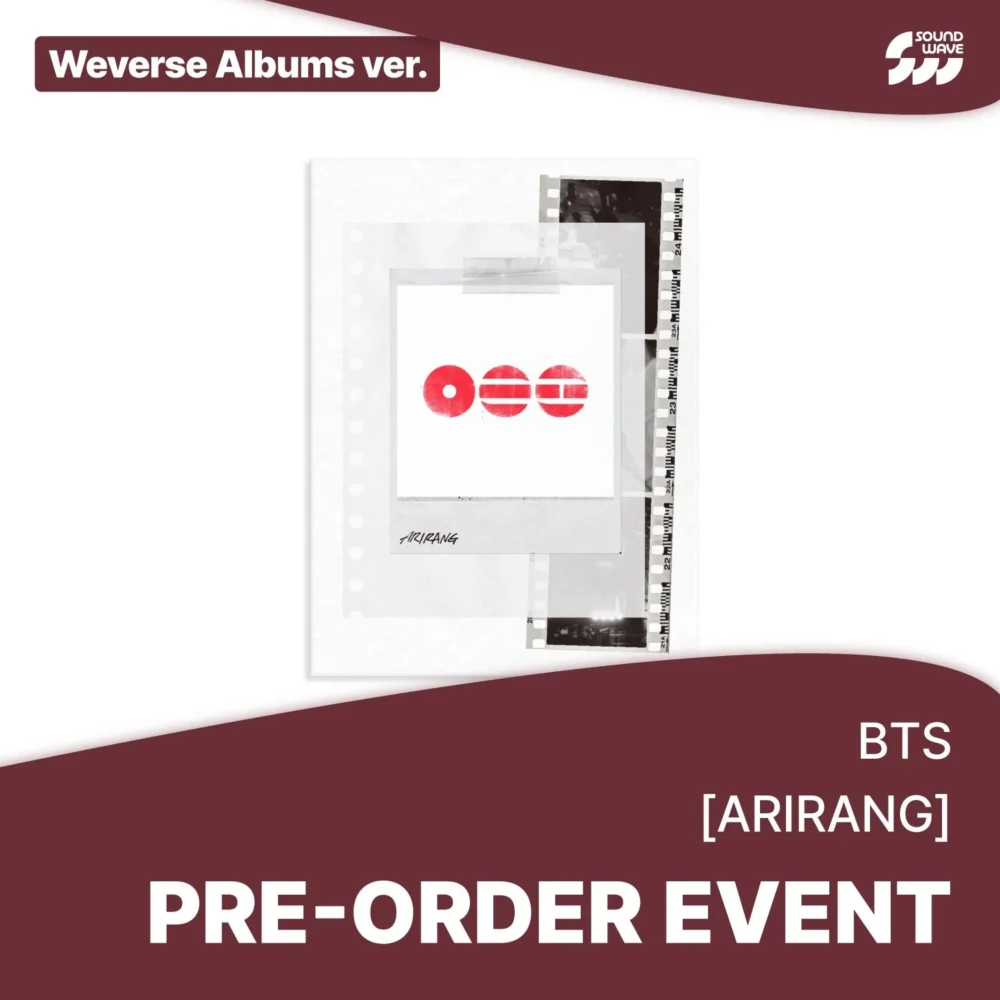 [PRE-ORDER] [SOUNDWAVE POB] BTS - 5th Album ARIRANG (Weverse Albums Ver.)