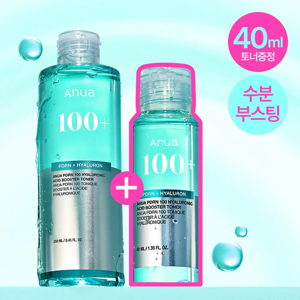 Anua PDRN 100 HYALURONIC ACID BOOSTER TONER 250ml (+40ml)