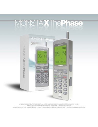 [LIMITED] MONSTA X EP Album - The Phase (MX-0514 Table Clock Ver.) CD