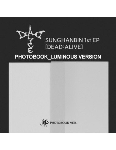 [Photobook] SUNG HAN BIN (ZEROBASEONE) 1st EP Album - DEAD:ALIVE (Luminous Ver.) CD