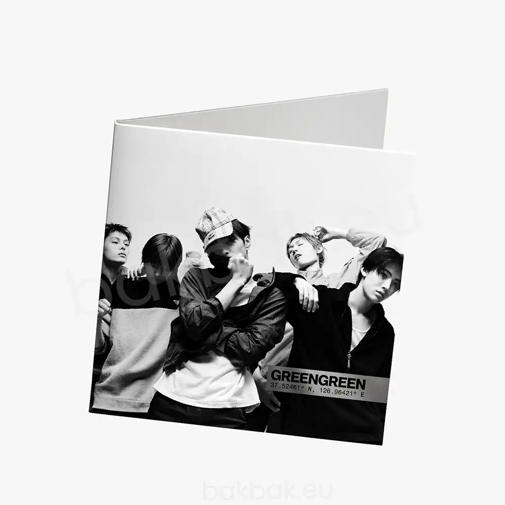[LP] CORTIS 2nd EP Album - GREENGREEN_playextended (Vinyl STUDIO ver.)