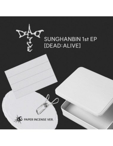 [LIMITED] SUNG HAN BIN (ZEROBASEONE) 1st EP Album - DEAD:ALIVE (Paper Incense Ver.) CD