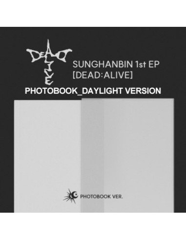 [Photobook] SUNG HAN BIN (ZEROBASEONE) 1st EP Album - DEAD:ALIVE (Daylight Ver.) CD