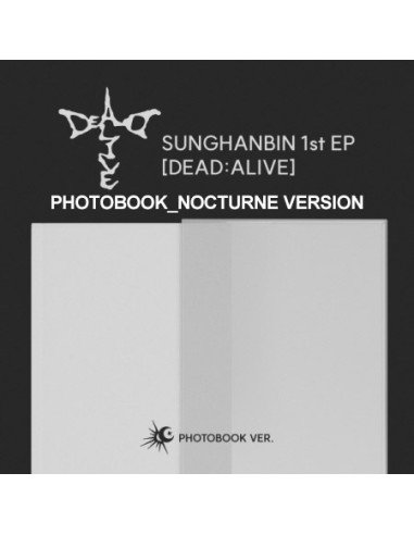 [Photobook] SUNG HAN BIN (ZEROBASEONE) 1st EP Album - DEAD:ALIVE (Nocturne Ver.) CD