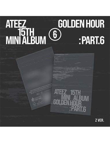 [Smart Album] ATEEZ 15th Mini Album - GOLDEN HOUR : Part.6 (Z Ver.) POCAALBUM